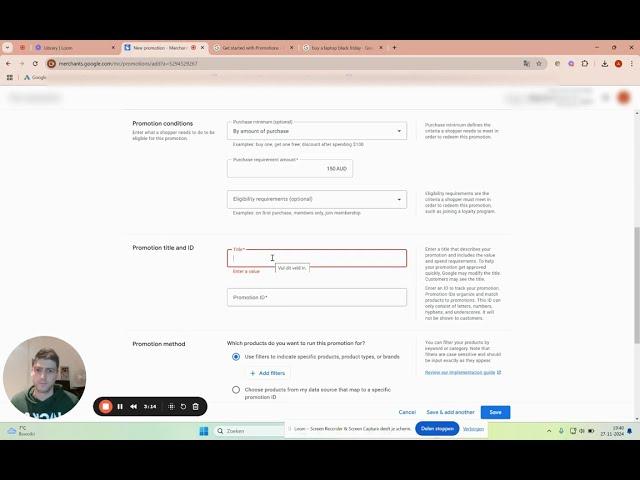 Google Merchant Center Promotions Guide