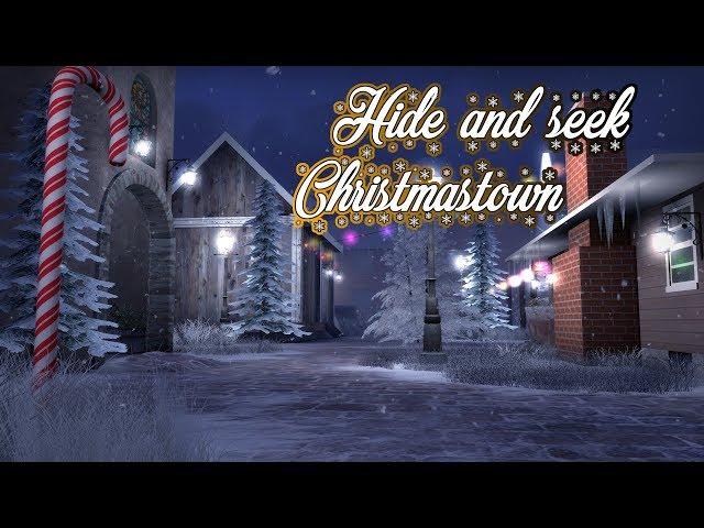 HideAndSeek - Christmastown | Map showcase and all secrets