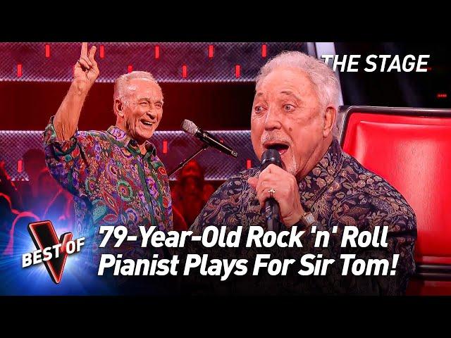 Stan Urban sings ‘Little Queenie’ & 'Great Balls Of Fire' with Sir Tom | The Voice Stage #83