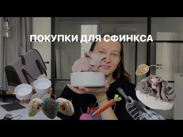 что я купила Марсу | штучки для сфинкса