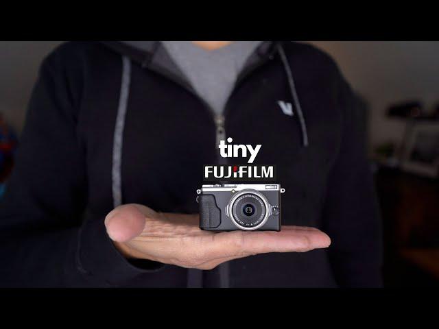 I picked up Fujifilm's smallest camera.