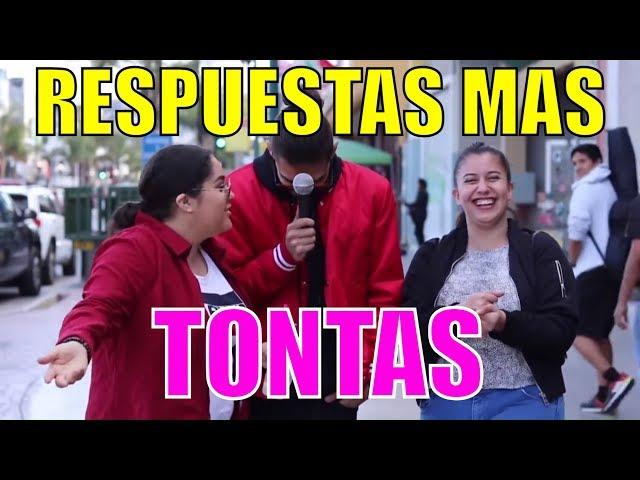 LAS RESPUESTAS MAS TONTAS l Preguntas de Cultura General l Preguntas Capciosas