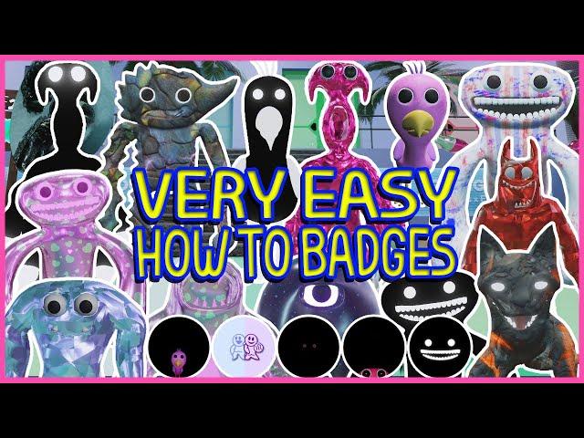 UPD 16 - How to get Badges in Garten of Banban : ANNIVERSARY AND  ALL New Morphs Update & Roblox RP