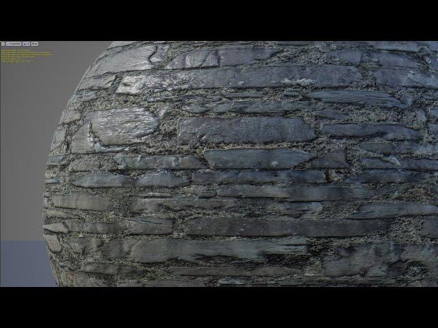 Unreal Engine 4 glossy brick material 4k