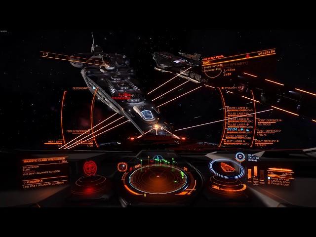 Elite Dangerous Capital Ship Battle