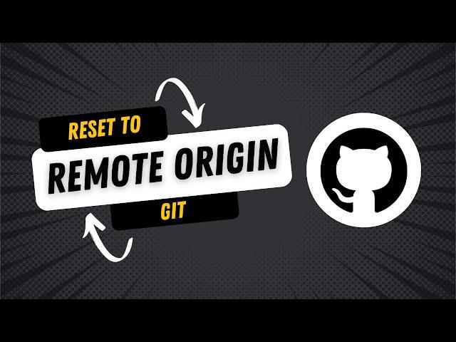 How to Reset Your GitHub Remote Origin - Quick & Easy!