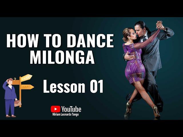 How to dance Milonga (Lesson 01)