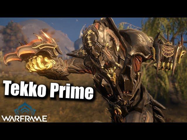 Warframe |Tekko Prime (0 Forma Build) 