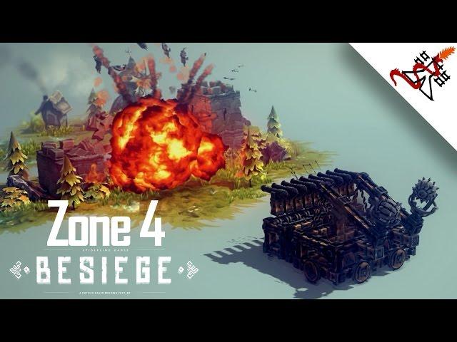 Besiege - ZONE 4 | The Isle of Ipsilong Walkthrough