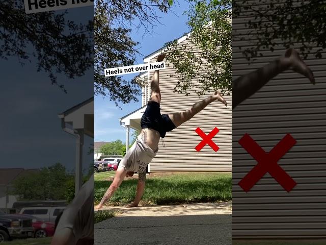 LEARN HANDSTAND WALK [TIP #1]