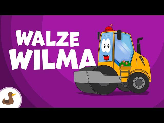 Die Walze Wilma - Kinderlieder zum Mitsingen | Fahrzeuglieder | EMMALU | Sing Kinderlieder