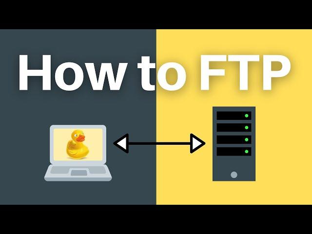 How to FTP on Windows and Mac with Cyberduck (an FTP client)