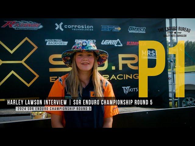 Harley Lawson Podium Interview | SOR Enduro Championship Round 5