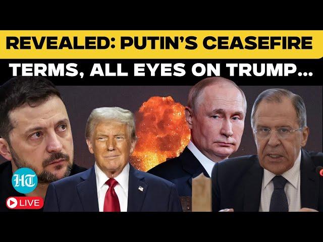 Sergey Lavrov LIVE | 'No NATO, No Military...' – Russia Reveals Shocking Ceasefire Terms | Putin