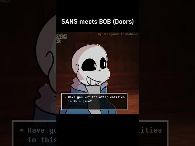 SANS meets BOB (Roblox Doors Animation)