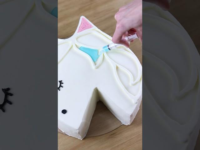 Unicorn Jello Cake  #dessert