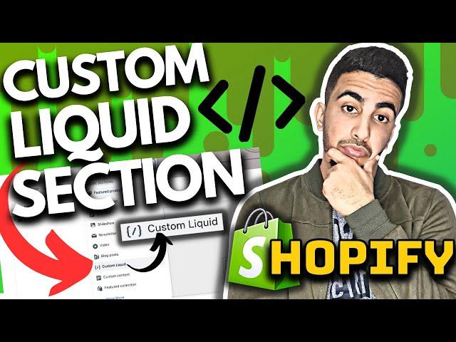 How To Add Custom Liquid Section In Shopify