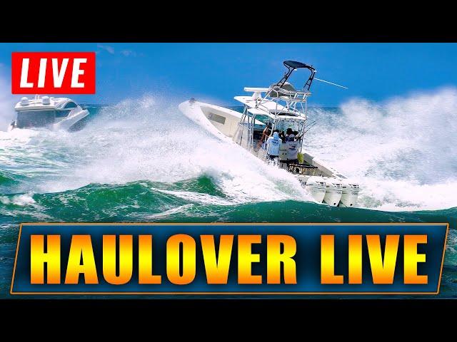  HAULOVER  INLET LIVESTREAM WITH WAVY BOATS ! | HAULOVER BOATS