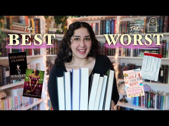 the best and worst books i've read so far in 2024 (mid year book freak out) 