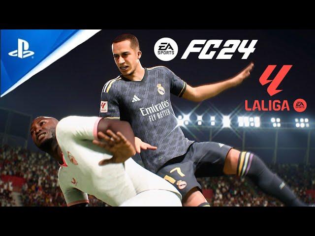 EA FC 24 - Sevilla vs Real Madrid - La Liga Full Match | PS5™ [4K60]