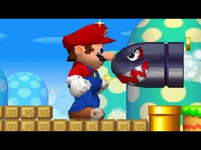 New Super Mario Bros DS - All 18 Secret Exit Locations