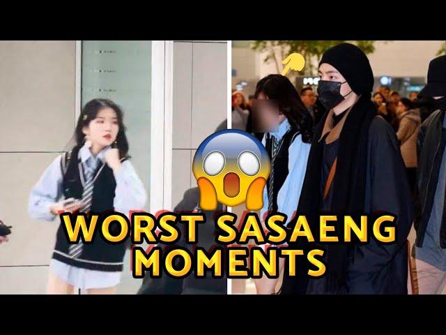 TOP 10 Worst BTS SASAENG Fans  𝗕𝗧𝗦 𝗦𝗮𝘀𝗮𝗲𝗻𝗴 𝗺𝗼𝗺𝗲𝗻𝘁𝘀