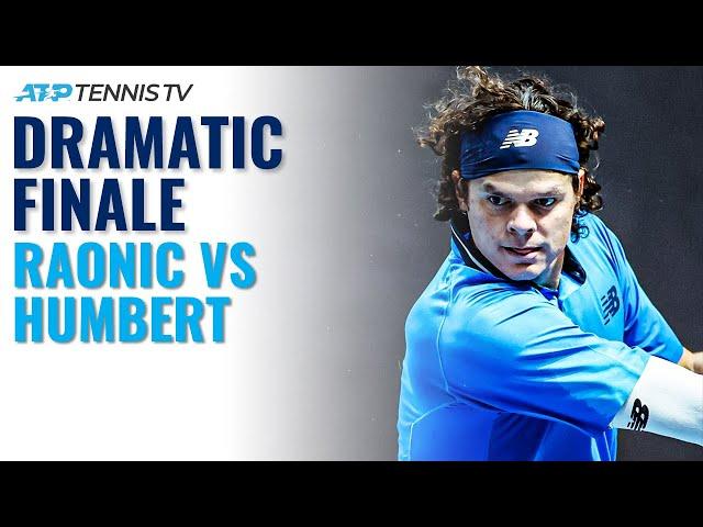 Dramatic Finale to Raonic vs Humbert Battle | Paris 2020 Highlights