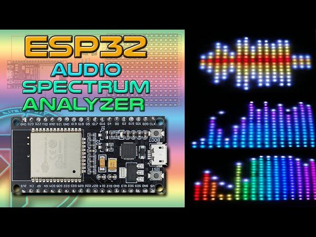 ESP32 AUDIO SPECTRUM ANALYZER