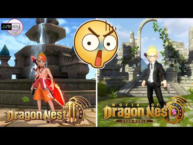 Dragon Nest 2 Evolution VS World of Dragon Nest [DN2 vs WODN Skills Comparison]