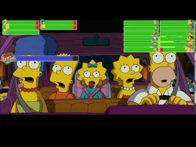 The Simpsons Movie - Escape From The Simpson House With Healthbars!