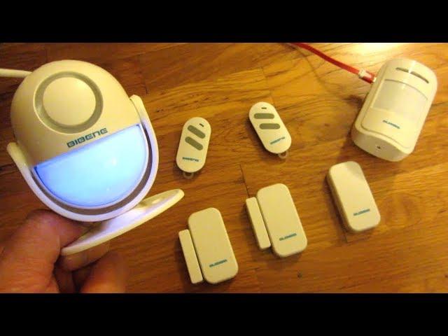 BIBENE WiFI Home Security | How to Add Sensors | Door Windows Motion Detector