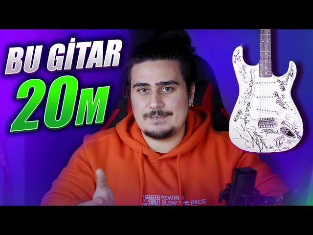 20 MİLYON TL  DÜNYANIN EN PAHALI GİTARI! (Neden Pahalı?) "Elektro Gitar Fiyatları"