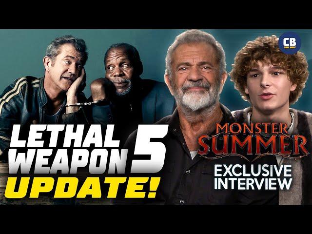 Mel Gibson Reveals Lethal Weapon 5, Passion of The Christ 2 Updates, and Talks Monster Summer!