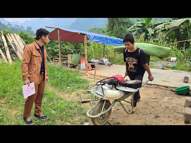 The landlord threatened to evict the boy, forced him to buy the land, the boy had to move away.