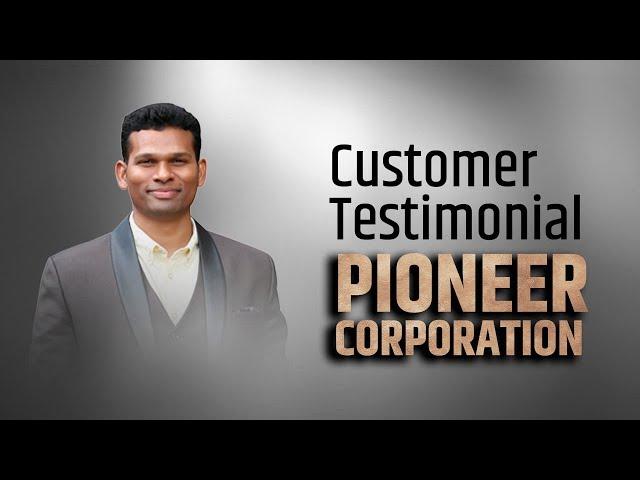Testimonial for Smart Scientific Logo (Leslie Paul Owner of Pioneer Corporation)