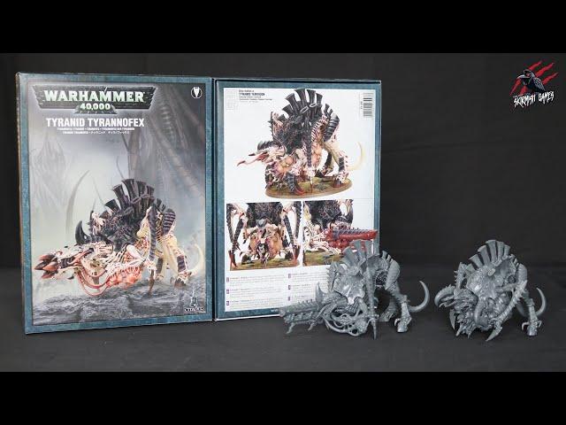 TYRANIDS TYRANNOFEX & TERVIGON - Unboxing & Build Of Both Models With All Weapon Options