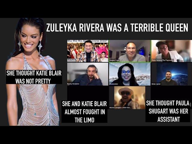 Zuleyka Rivera Was A Terrible Miss Universe