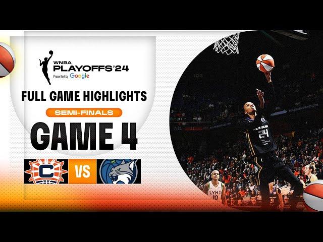 Minnesota Lynx vs. Connecticut Sun | FULL GAME HIGHLIGHTS | October 6, 2024