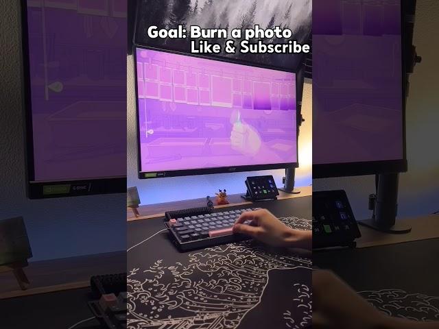 Goal = Burn a photo | osu? #gaming #osu #gamedev #osustuff #smartphone #games #gaming