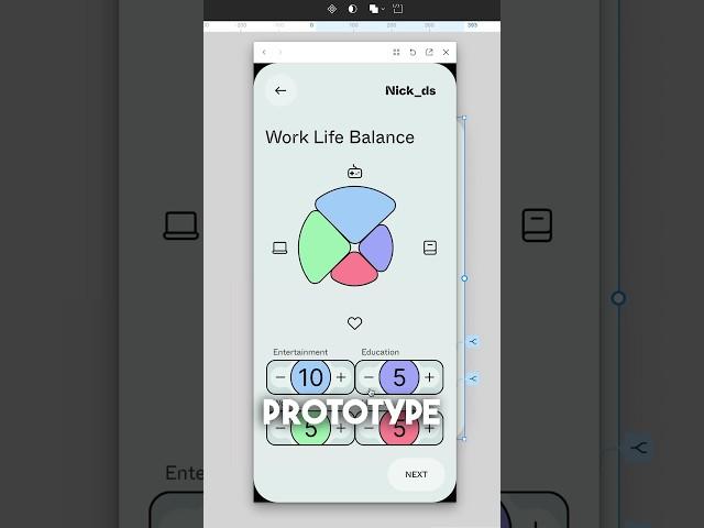 Interactive prototype in #Figma using just one frame 