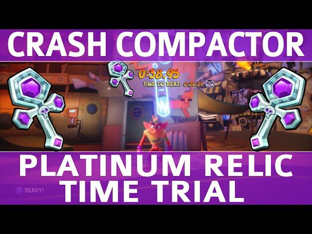 Crash Bandicoot 4 - Crash Compactor - Platinum Time Trial Relic (0:38.95)