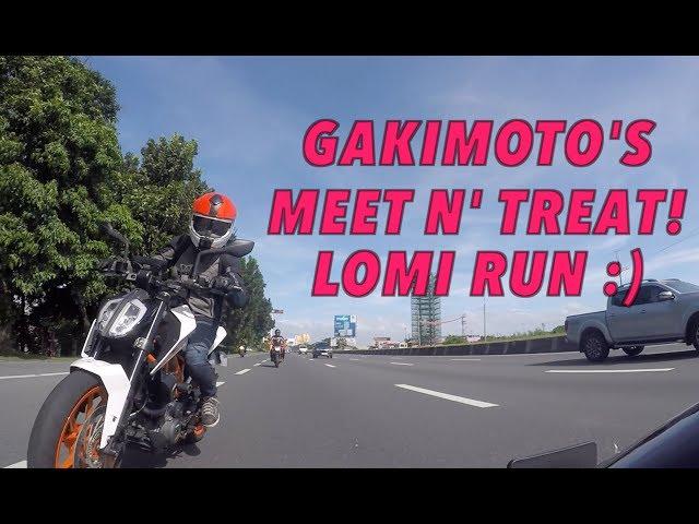 GakiMoto 110 : Lomi Run for Meet N' Treat!