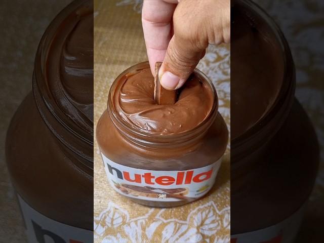 Nutella Chocolate Dipping & Mixing