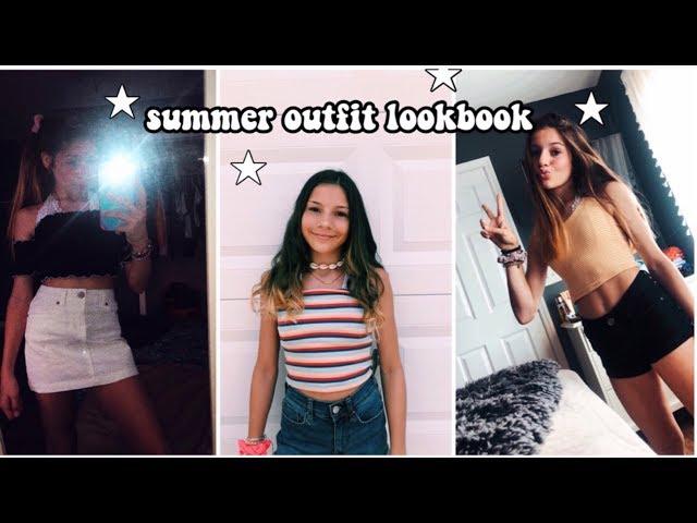 summer outfits lookbook!