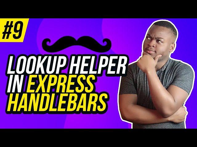 Lookup Built in helper - Express Handlebars - #9