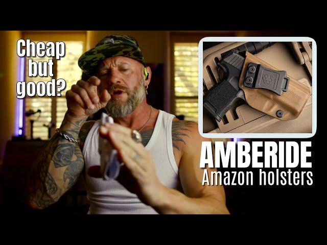 Is the AMBERIDE Amazon holster the BEST CHEAP kydex holster - review & WARNING!