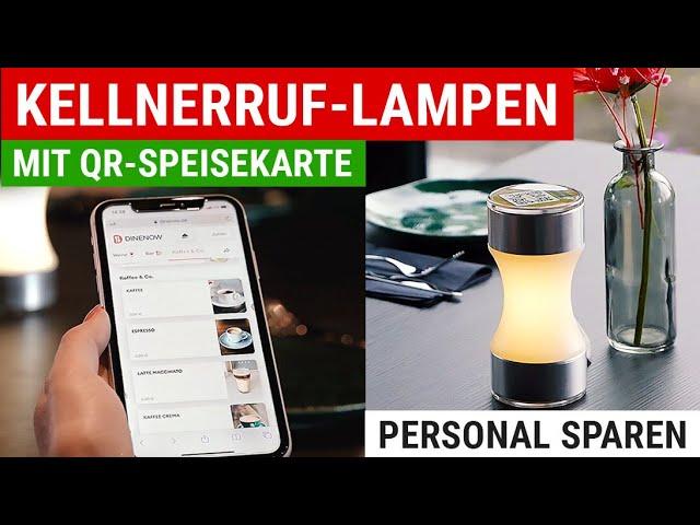 KELLNERRUF-LAMPEN - PERSONAL SPAREN & KUNDENZUFRIEDENHEIT ERHÖHEN - GGM GASTRO