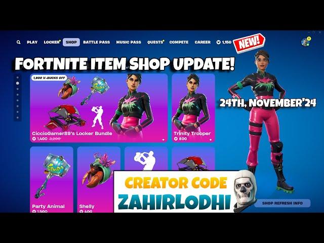 Fortnite Item Shop Update! [24th November, 2024] (CH2 Remix)