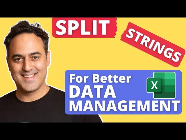 Splitting a String in Excel for Better Data Management