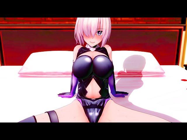 [MMD-R18] FGO Mash's "Furi Furi Magareña" 1080p [KKVMD] *Note for gentlemen